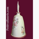 CARRY HAND BRUSH PINK FLOWER DECORATION 